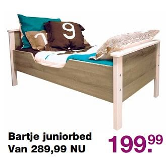 Promoties Bartje juniorbed - Huismerk - Baby & Tiener Megastore - Geldig van 04/06/2017 tot 30/07/2017 bij Baby & Tiener Megastore