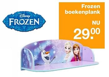 Promoties Frozen boekenplank - Disney  Frozen - Geldig van 04/06/2017 tot 30/07/2017 bij Baby & Tiener Megastore