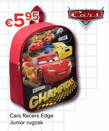 Promoties Cars racers edge junior rugzak - Cars - Geldig van 11/08/2017 tot 10/09/2017 bij Euro Shop