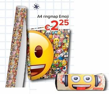 Promoties A4 ringmap emoji - Emoji - Geldig van 11/08/2017 tot 10/09/2017 bij Euro Shop