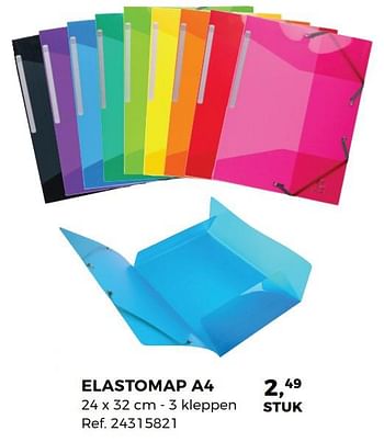 Promoties Elastomap a4 - Huismerk - Supra Bazar - Geldig van 01/08/2017 tot 12/09/2017 bij Supra Bazar