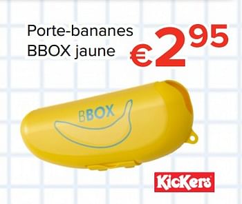 Promoties Porte-bananes bbox jaune - Kickers - Geldig van 11/08/2017 tot 10/09/2017 bij Euro Shop
