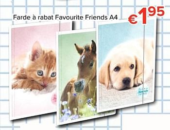 Promoties Farde à rabat favourite friends a4 - My Favourite Friends - Geldig van 11/08/2017 tot 10/09/2017 bij Euro Shop