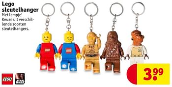 Invloedrijk aangrenzend Opmerkelijk Lego Lego sleutelhanger - Promotie bij Kruidvat