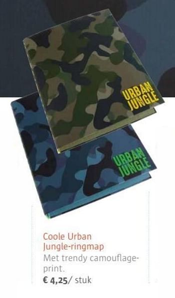 Promotions Coole urban lungle-ringmap - Urban Jungle - Valide de 01/07/2017 à 31/08/2017 chez Ava