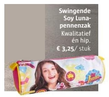 Promoties Swingende soy luna pennenzak - Soy Luna - Geldig van 01/07/2017 tot 31/08/2017 bij Ava