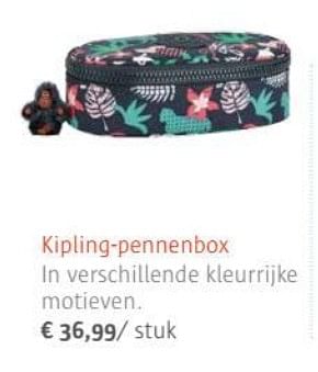 Promotions Kipling-pennenbox - Kipling - Valide de 01/07/2017 à 31/08/2017 chez Ava