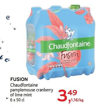 Promoties Fusion chaudfontaine - Chaudfontaine - Geldig van 26/07/2017 tot 08/08/2017 bij Alvo