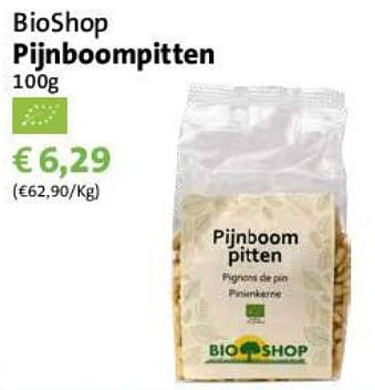 Promoties Bioshop pijnboompitten - Huismerk - Bio Shop - Geldig van 01/07/2017 tot 31/07/2017 bij Bio Shop
