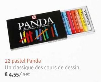 Promotions 12 pastel panda - Panda - Valide de 01/07/2017 à 31/08/2017 chez Ava