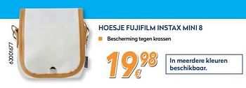 Promotions Hoesje fujifilm instax mini 8 - Fujifilm - Valide de 01/08/2017 à 27/08/2017 chez Krefel