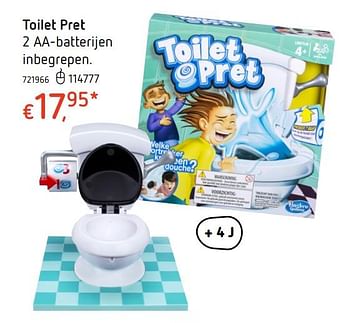 Promoties Toilet pret - Hasbro - Geldig van 27/07/2017 tot 20/09/2017 bij Dreamland