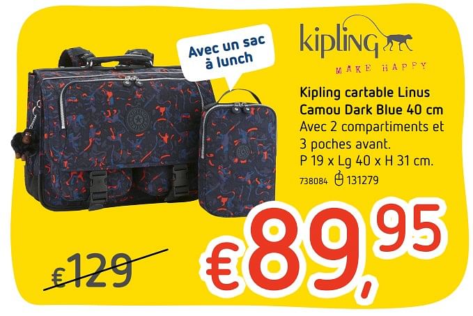 Dreamland on sale cartable kipling