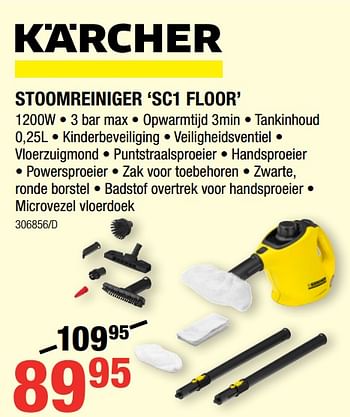 Promotions Karcher stoomreiniger sc1 floor - Kärcher - Valide de 10/08/2017 à 27/08/2017 chez HandyHome