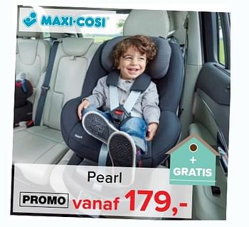 Promoties Pearl - Maxi-cosi - Geldig van 01/08/2017 tot 27/08/2017 bij Baby-Dump