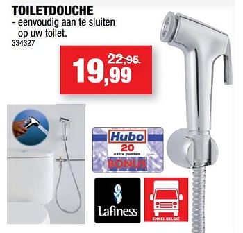 Promoties Toiletdouche - La Finess - Geldig van 09/08/2017 tot 27/08/2017 bij Hubo