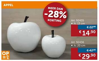 Promoties Appel - Huismerk - Zelfbouwmarkt - Geldig van 22/08/2017 tot 25/09/2017 bij Zelfbouwmarkt