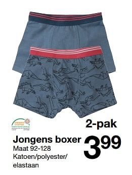 Promoties Jongens boxer - Huismerk - Zeeman  - Geldig van 19/08/2017 tot 26/08/2017 bij Zeeman