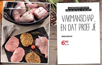 Promoties Vers konijn - Huismerk - Alvo - Geldig van 06/09/2017 tot 12/09/2017 bij Alvo
