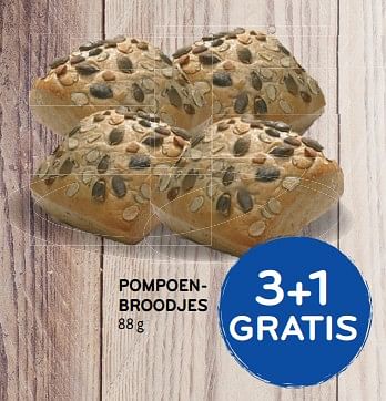 Promoties 3+1 gratis pompoenbroodjes - Huismerk - Alvo - Geldig van 06/09/2017 tot 19/09/2017 bij Alvo