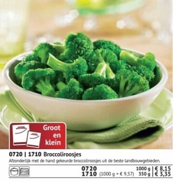 Promoties Broccoliroosjes - Huismerk - Bofrost - Geldig van 01/09/2017 tot 28/02/2018 bij Bofrost