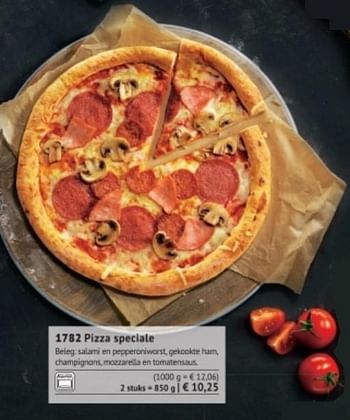 Promotions Pizza speciale - Produit maison - Bofrost - Valide de 01/09/2017 à 28/02/2018 chez Bofrost