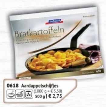 Promoties Aardappelschijfjes - Huismerk - Bofrost - Geldig van 01/09/2017 tot 28/02/2018 bij Bofrost