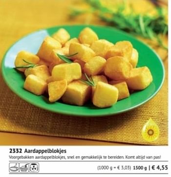 Promoties Aardappelblokjes - Huismerk - Bofrost - Geldig van 01/09/2017 tot 28/02/2018 bij Bofrost