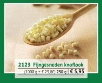 Promotions Fijngesneden knoflook - Produit maison - Bofrost - Valide de 01/09/2017 à 28/02/2018 chez Bofrost
