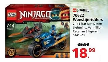 Promoties 70622 woestijnridders - Lego - Geldig van 28/08/2017 tot 24/09/2017 bij Bart Smit