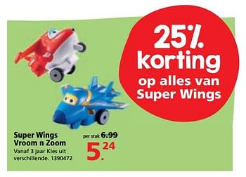 Promoties Super wings vroom n zoom - Super Wings  - Geldig van 28/08/2017 tot 24/09/2017 bij Bart Smit