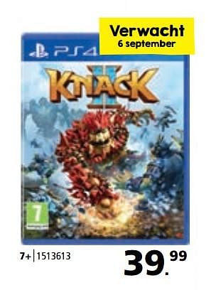 Promoties Knack - Sony Computer Entertainment Europe - Geldig van 28/08/2017 tot 24/09/2017 bij Bart Smit