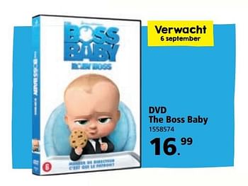 Promoties Dvd the boss baby - Huismerk - Bart Smit - Geldig van 28/08/2017 tot 24/09/2017 bij Bart Smit