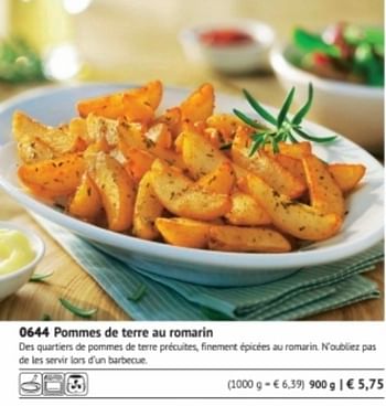 Promotions Pommes de terre au romarin - Produit maison - Bofrost - Valide de 01/09/2017 à 28/02/2018 chez Bofrost