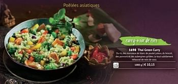 Promotions Thai green curry - Produit maison - Bofrost - Valide de 01/09/2017 à 28/02/2018 chez Bofrost