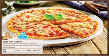 Promoties Pizza margherita - Huismerk - Bofrost - Geldig van 01/09/2017 tot 28/02/2018 bij Bofrost