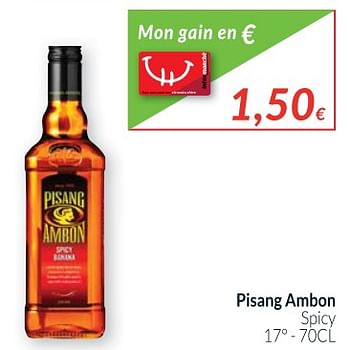  Pisang  Ambon  Pisang  ambon  spicy En promotion chez 