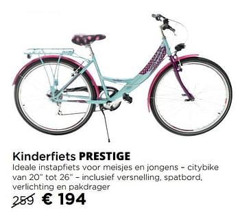 Promotions Kinderfiets prestige - Prestige - Valide de 01/09/2017 à 29/09/2017 chez Molecule
