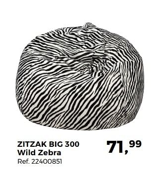 Promotions Zitzak big 300 - Produit maison - Supra Bazar - Valide de 12/09/2017 à 17/10/2017 chez Supra Bazar