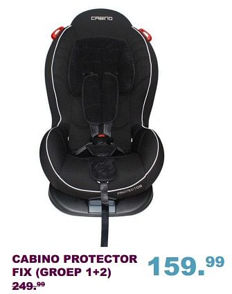 Promoties Cabino protector fix (groep 1+2) - Cabino - Geldig van 10/09/2017 tot 01/10/2017 bij Baby & Tiener Megastore