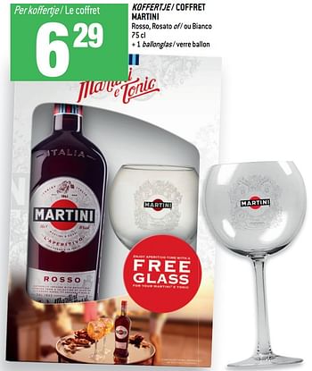 Martini Apéritif sans alcool martini - En promotion chez Match