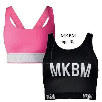 Promotions Mkbm top - MKBM - Valide de 05/09/2017 à 01/03/2018 chez De Bijenkorf