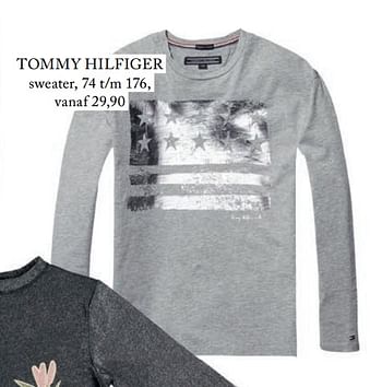 Promoties Tommy hilfiger sweater - Tommy Hilfiger - Geldig van 05/09/2017 tot 01/03/2018 bij De Bijenkorf