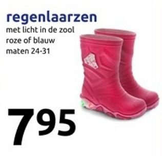 Regenlaarzen action discount