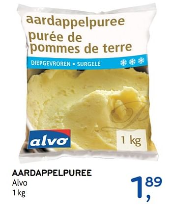 Promoties Aardappelpuree alvo - Huismerk - Alvo - Geldig van 20/09/2017 tot 03/10/2017 bij Alvo