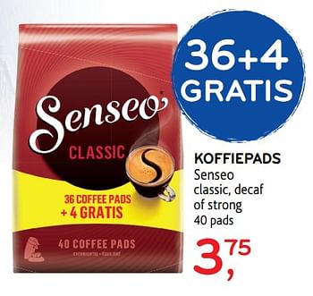 Promoties Koffiepads senseo - Douwe Egberts - Geldig van 20/09/2017 tot 03/10/2017 bij Alvo