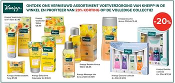 Promoties Kneipp voetcrème 5-in-1 - Kneipp - Geldig van 29/09/2017 tot 23/10/2017 bij Euro Shop