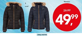 Promotions Bizzy manteau - Bizzy - Valide de 24/09/2017 à 08/10/2017 chez Bristol