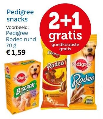 Promoties Pedigree rodeo rund - Pedigree - Geldig van 09/04/2018 tot 22/04/2018 bij Aveve