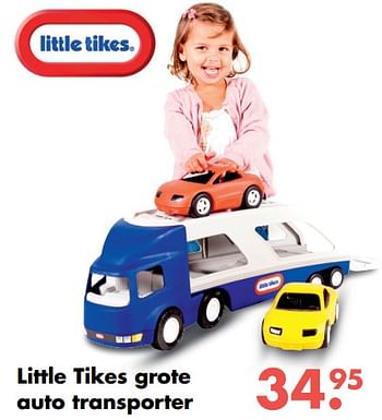 Promoties Little tikes grote auto transporter - Little Tikes - Geldig van 09/10/2017 tot 06/12/2017 bij Multi Bazar